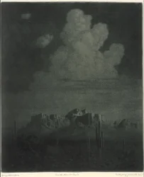 Superstition Mountain, Apache Trail, Arizona, derecha [n.º 2]