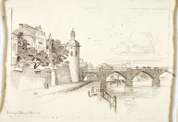 Sin título (Puente Viejo sobre el Mosela)