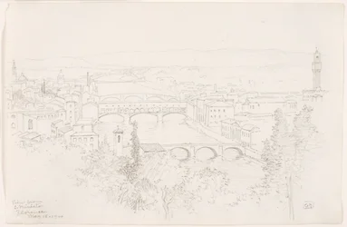 Vista desde S. Miniato, Florencia
