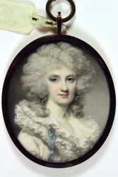 Margaret Dundas Sra. Scott (esmalte)