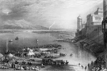 Parte del Chaut, en Hurdwar, 1838