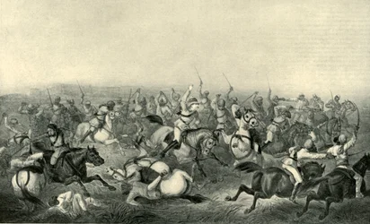 Carga de la Caballería de Hodson en Rhotuck