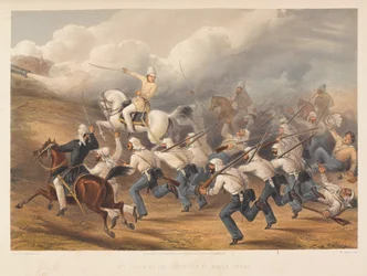 Asalto a las Baterías en Badle-Serai, 1857