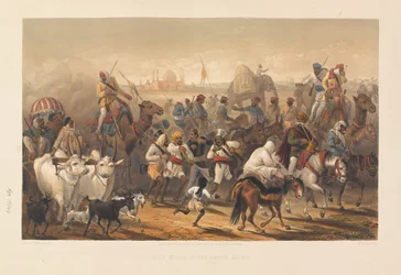 Tropas de los Aliados Nativos, 1857-1858 circa