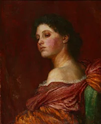 La Coqueta, c.1880 (óleo sobre lienzo)