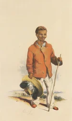 Karl Julius es un boyero hotentote