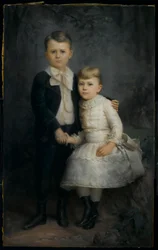 Retrato de dos niños, 1891