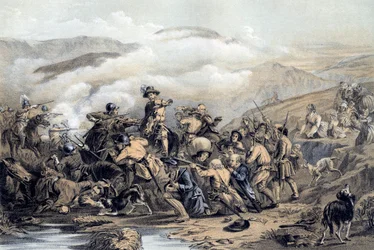 La Batalla de Drumclog, 1679 siglo XIX