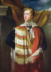 Retrato de William Spencer Cavendish, 6º duque de Devonshire, c.1822-86