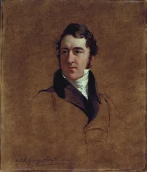 Boceto de retrato de John Poulter, 1834