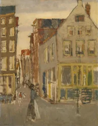 El Lauriergracht junto a la Tweede Laurierdwarsstraat