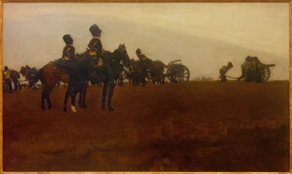 El disparo del cañón