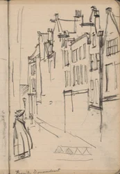 Vista de la Buiten Dommersstraat de Ámsterdam