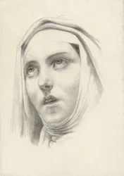 Cabeza de una monja