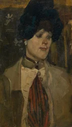 Retrato de una cantante de variedades