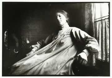 Retrato de una mujer desconocida en la casa de Breitner