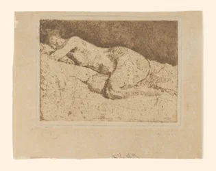 Desnudo femenino recostado