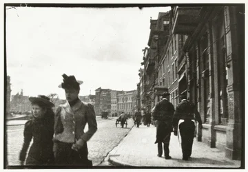 Vista de la calle Rokin en Ámsterdam