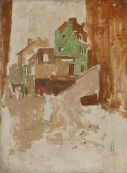Calle de Montmartre, París