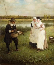 Isaac Walton y las lecheras, 1888