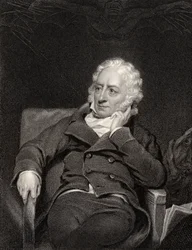 Henry Fuseli, grabado por J. Rogers, de 