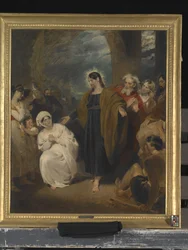 La virtud de la fe (óleo sobre lienzo)