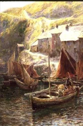 Barcos de Pesca, Polperro, Cornwall