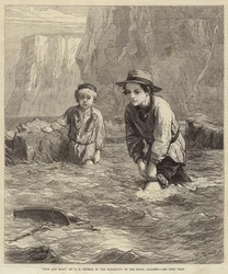 Niños y barco