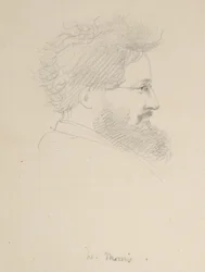 Retrato de William Morris, c.1875