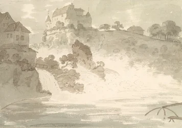 Cataratas en Schauffhausen, 1782