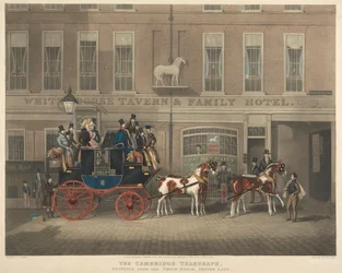 Coaching: The Cambridge Telegraph, A partir del caballo blanco