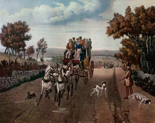 Diligencia, 1827 1927