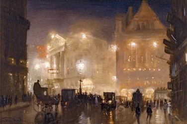 El Haymarket, Londres, c.1910