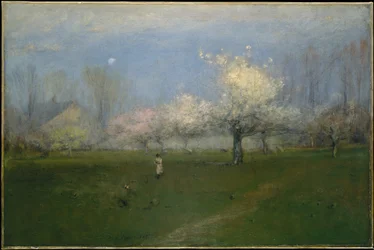 Flores primaverales, Montclair, Nueva Jersey