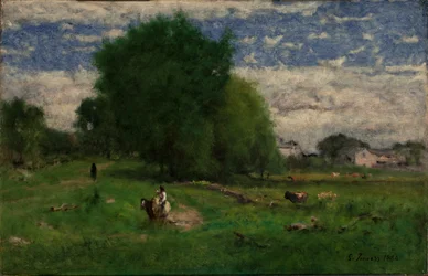El camino al pueblo, Milton