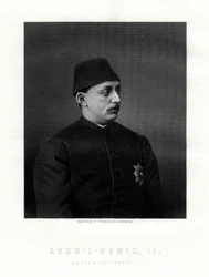 Abd-ul-Hamid II, último sultán del Imperio Otomano, siglo XIX