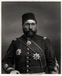 Osman Nuri Pasha, mariscal de campo del Imperio Otomano, siglo XIX