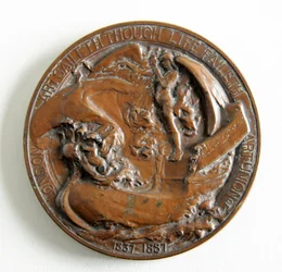 Medalla para conmemorar el Jubileo de Oro de la Reina Victoria