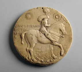 Medallón de yeso