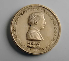 Medallón de yeso