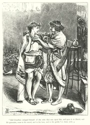 David y Jonatán (grabado)