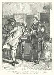 Ilustración para El Hombre de Buen Corazón (grabado)