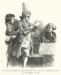 Ilustración para The Vicar of Wakefield