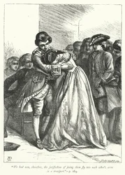 Ilustración para El vicario de Wakefield (grabado)