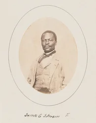 James Collins Johnson, Universidad de Princeton, 1860 (foto)
