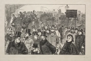 La corriente viva en el Puente de Londres - En el puente