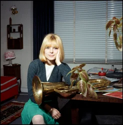 France Gall en casa, París