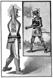 El hombre de vapor de George Moore, 1893