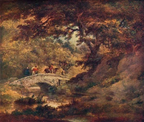 Escena del bosque, c. 1795