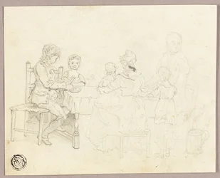 Familia a la mesa